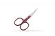 Tower point cuticle scissors  - Fantasy Flowers on Red - Colors Collection