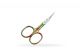 Tower point cuticle scissors  - Fantasy Flowers on Yellow - Colors Collection