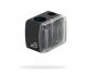 Pencil sharpener with container