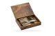 Handmade set of six table  knives