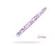 Decorated Tweezers slant tip - Aqua 